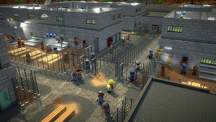 Скриншот из игры Prison Architect 2