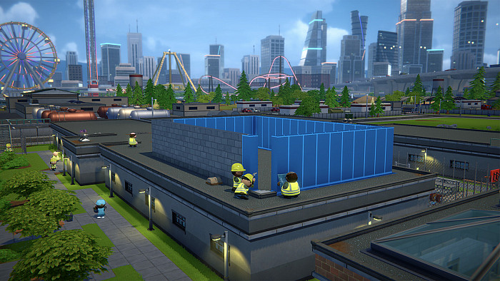 Скриншот из игры Prison Architect 2