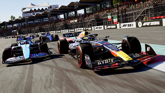 Скриншот из игры F1 23