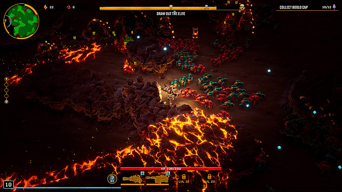 Скриншот из игры Deep Rock Galactic: Survivor