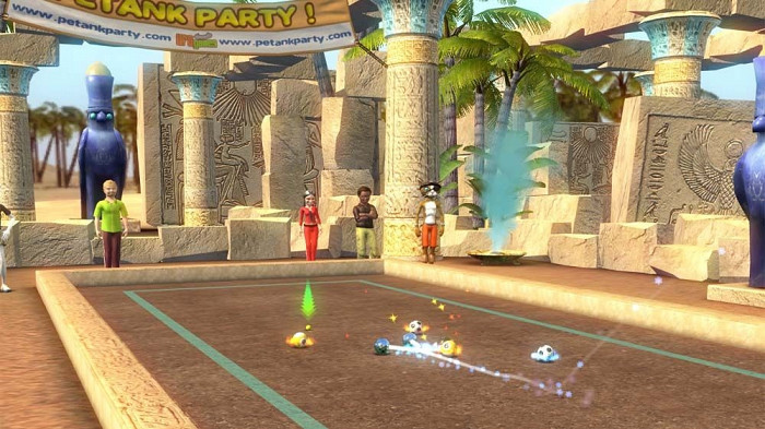 Скриншот из игры Petank Party!