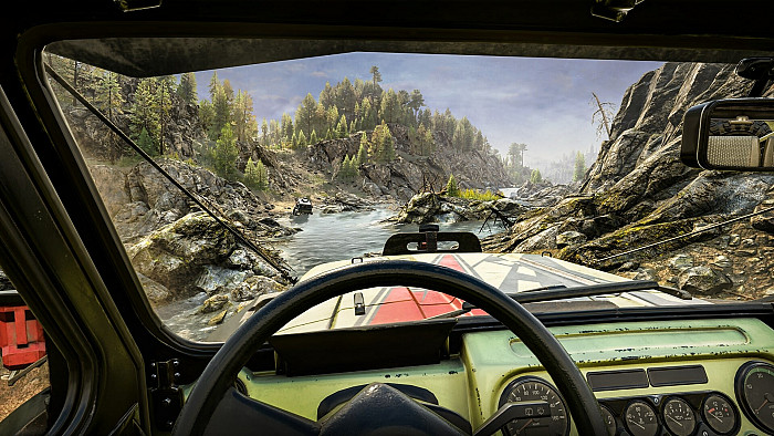Скриншот из игры Expeditions: A MudRunner Game
