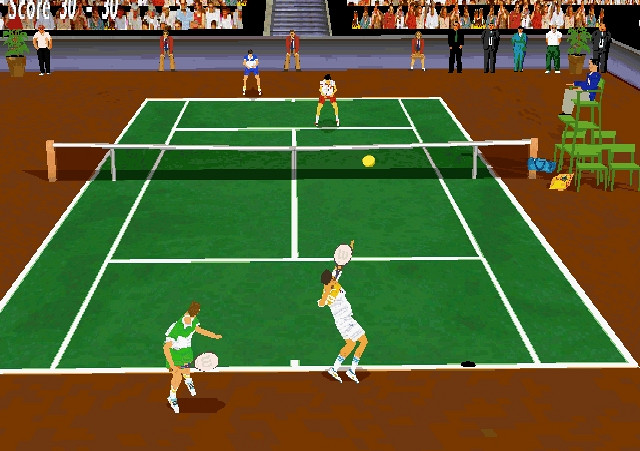 Скриншот из игры Pete Sampras Tennis