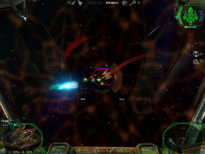 Скриншот из игры Darkstar One