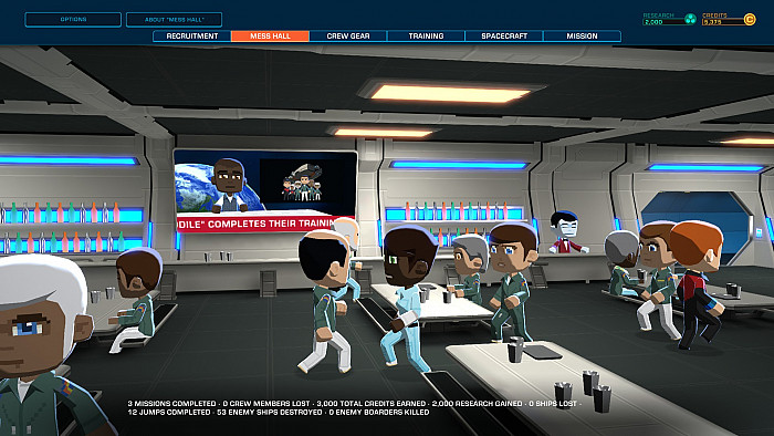 Скриншот из игры Space Crew