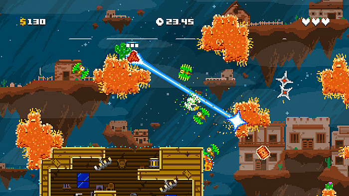 Скриншот из игры Astro Duel 2