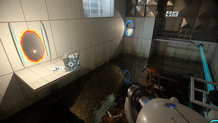 Скриншот из игры Portal with RTX