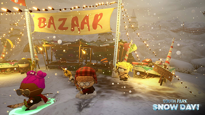 Скриншот из игры South Park: Snow Day!