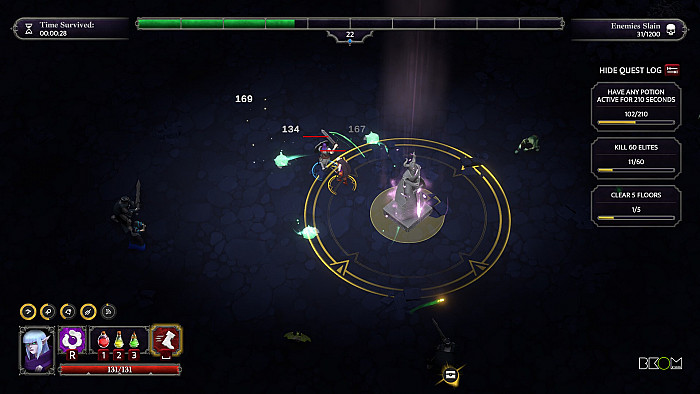 Скриншот из игры Pathfinder: Gallowspire Survivors