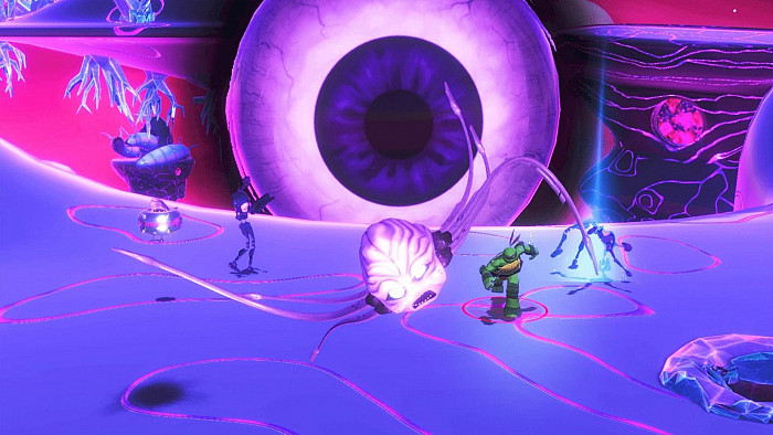 Скриншот из игры Teenage Mutant Ninja Turtles Arcade: Wrath of the Mutants