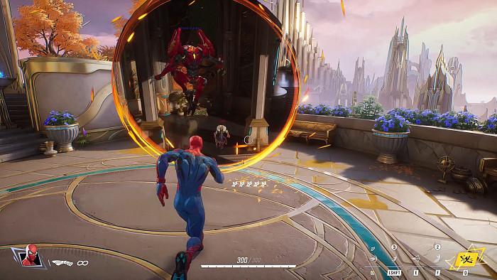 Скриншот из игры Marvel Rivals