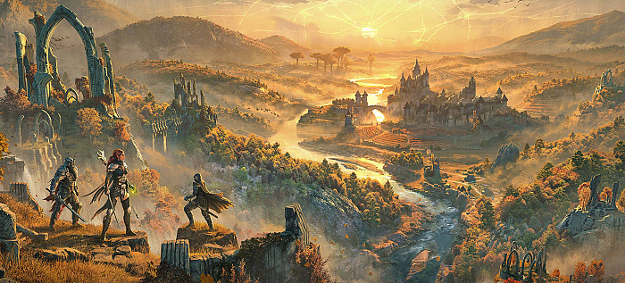 Скриншот из игры The Elder Scrolls Online: Gold Road