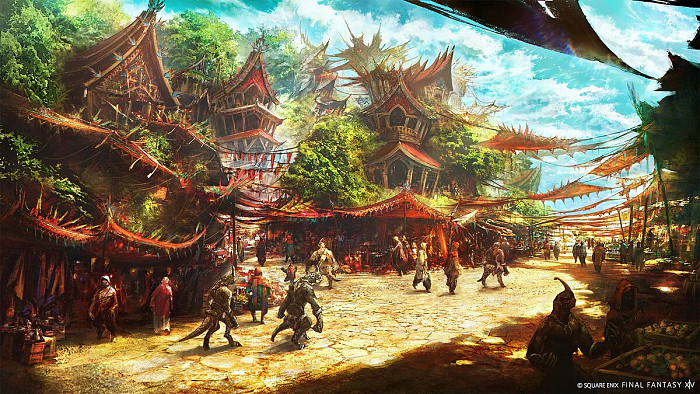 Скриншот из игры Final Fantasy XIV: Dawntrail