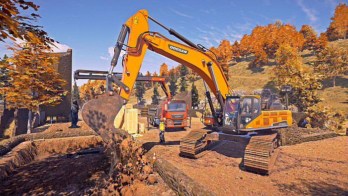 Скриншот из игры Construction Simulator 2022