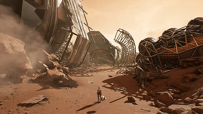 Скриншот из игры Deliver Us Mars