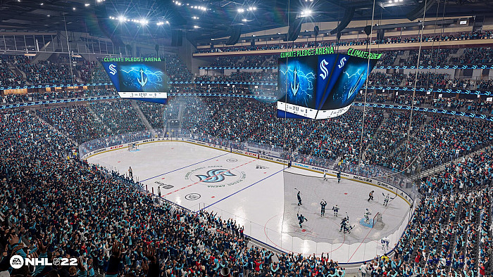 Скриншот из игры EA Sports NHL 22