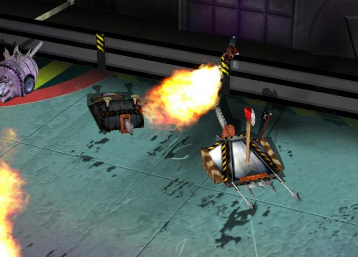 Скриншот из игры Robot Wars: Arenas of Destruction