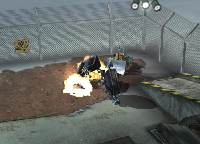 Скриншот из игры Robot Wars: Arenas of Destruction