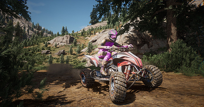 Скриншот из игры MX vs ATV Legends