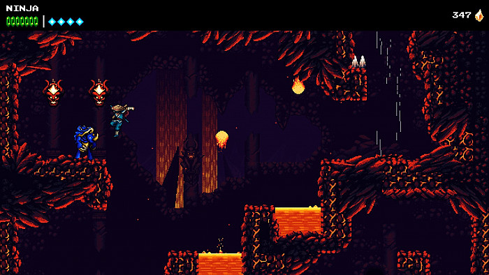 Скриншот из игры The Messenger
