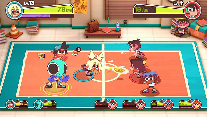 Скриншот из игры Dodgeball Academia