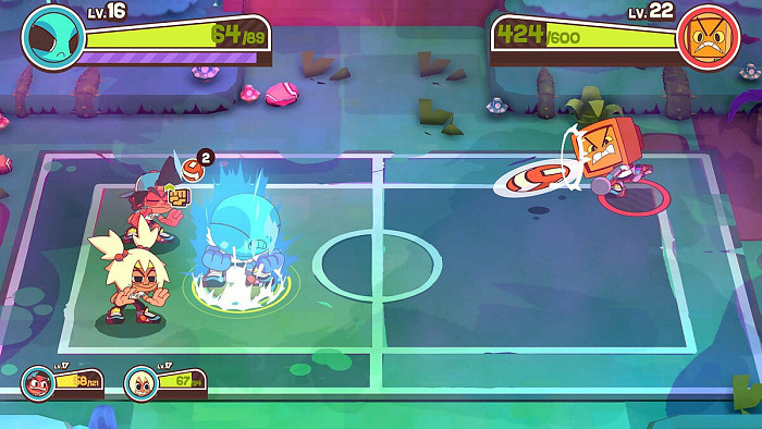 Скриншот из игры Dodgeball Academia