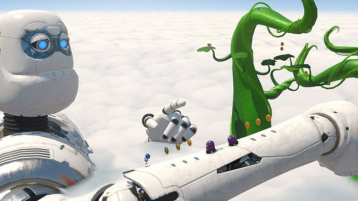 Скриншот из игры Astro Bot Rescue Mission