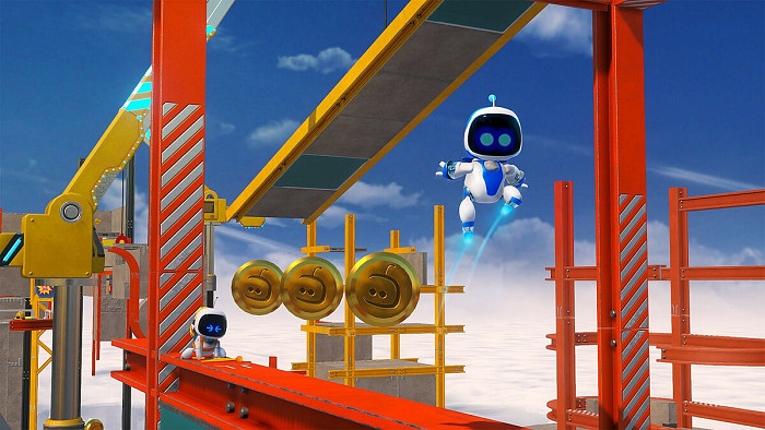 Скриншот из игры Astro Bot Rescue Mission