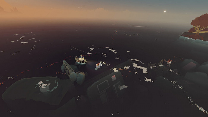 Скриншот из игры DREDGE - The Iron Rig
