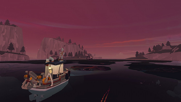 Скриншот из игры DREDGE - The Iron Rig
