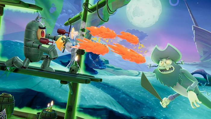 Скриншот из игры Nickelodeon All-Star Brawl 2