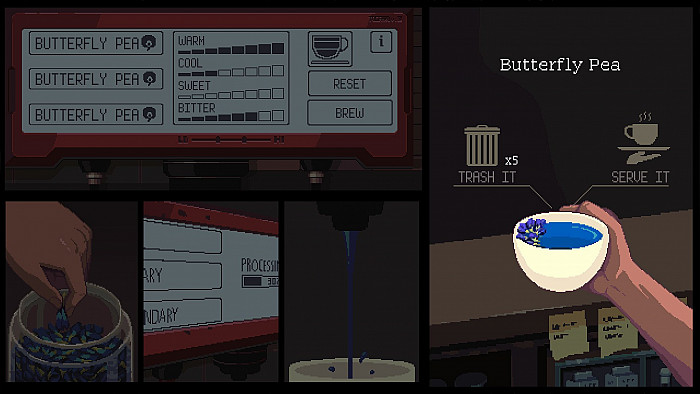Скриншот из игры Coffee Talk Episode 2: Hibiscus & Butterfly