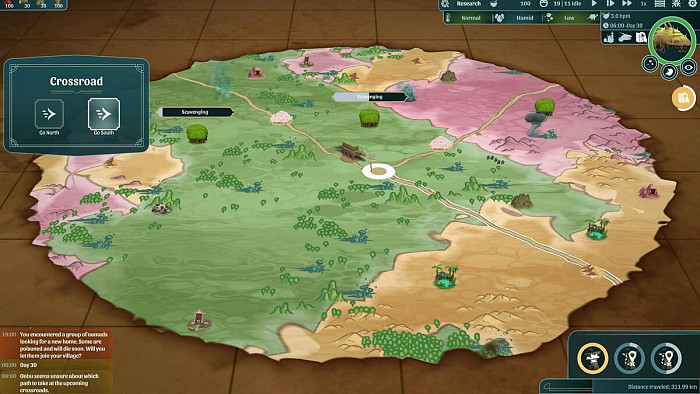 Скриншот из игры The Wandering Village