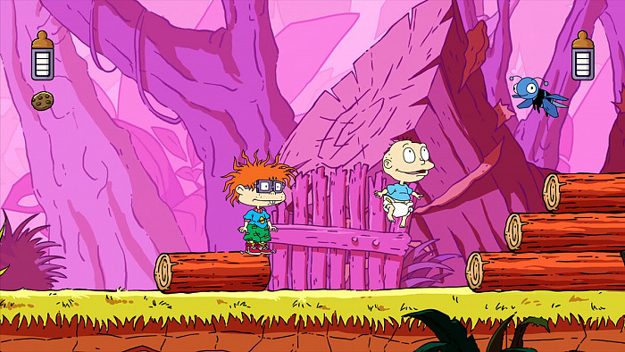 Скриншот из игры Rugrats: Adventures in Gameland