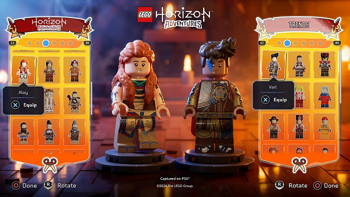 Скриншот из игры LEGO Horizon Adventures