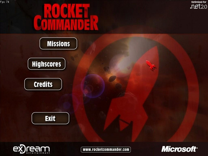 Скриншот из игры Rocket Commander