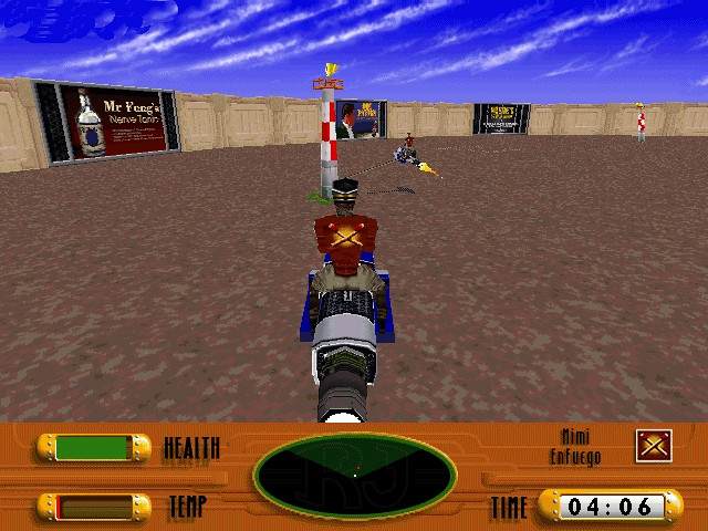 Скриншот из игры Rocket Jockey