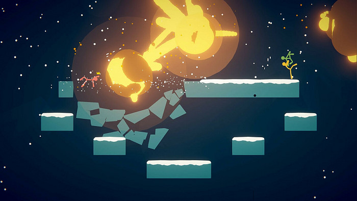 Скриншот из игры Stick Fight: The Game