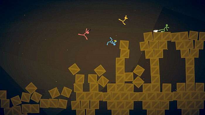 Скриншот из игры Stick Fight: The Game