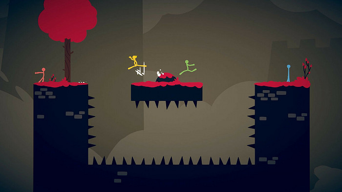 Скриншот из игры Stick Fight: The Game