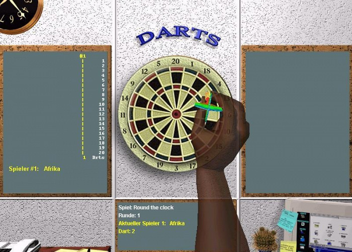Скриншот из игры Darts