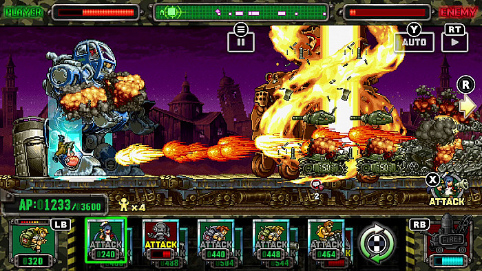 Скриншот из игры Metal Slug Attack Reloaded