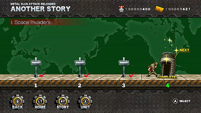 Скриншот из игры Metal Slug Attack Reloaded