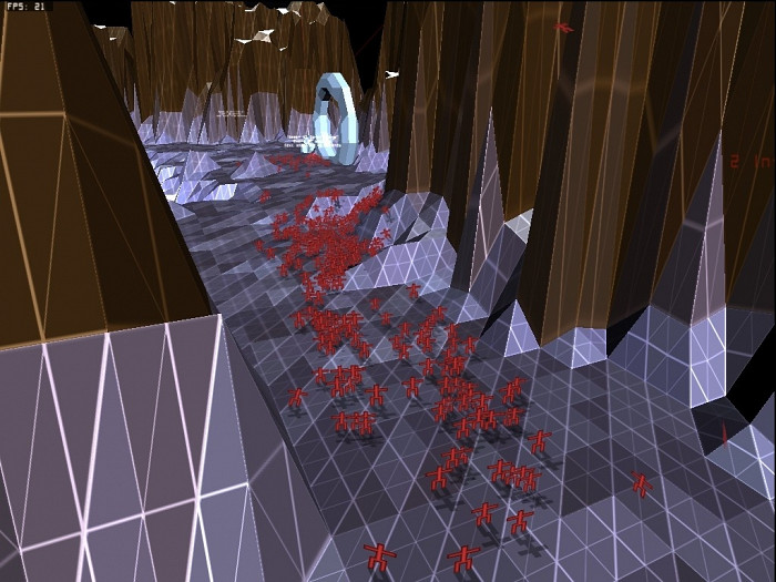 Скриншот из игры Darwinia