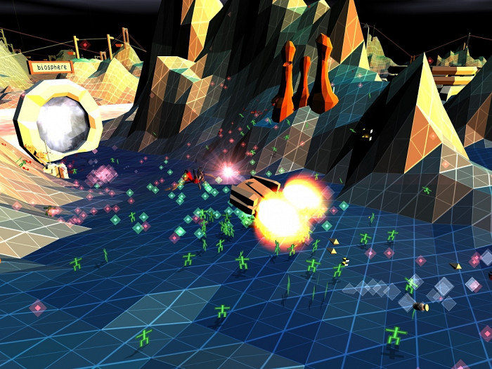 Скриншот из игры Darwinia