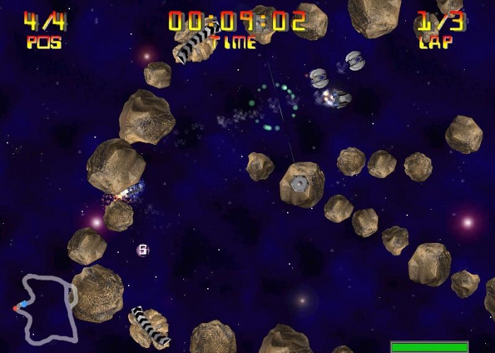 Скриншот из игры Rocky Racers