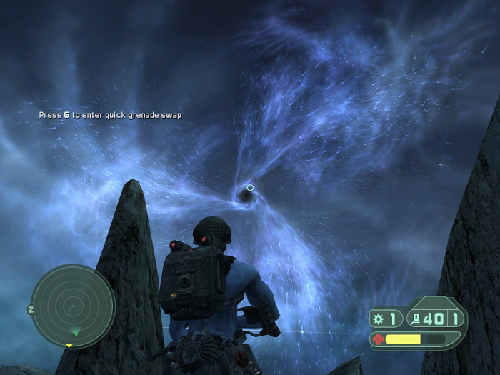 Скриншот из игры Rogue Trooper