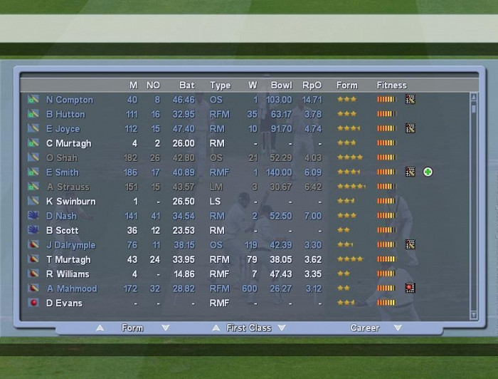 Скриншот из игры International Cricket Captain 3