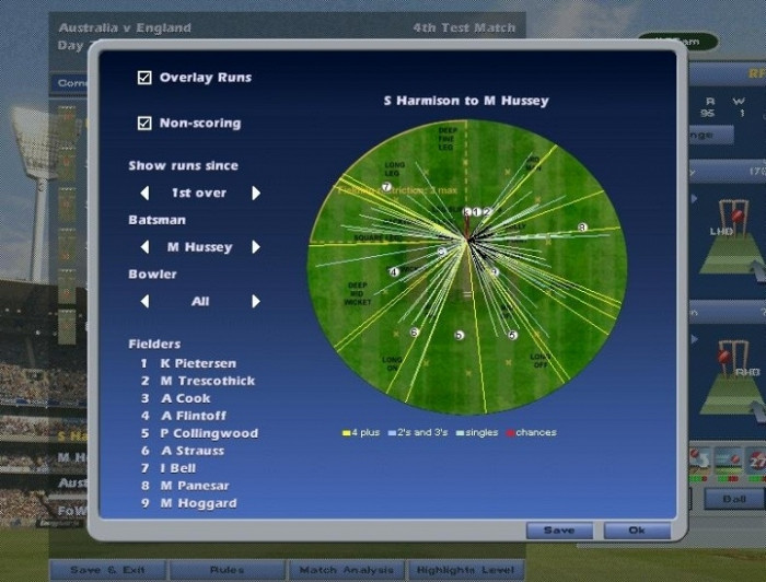 Скриншот из игры International Cricket Captain Ashes Edition 2006