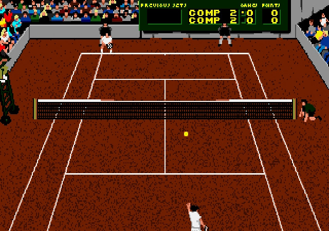 Скриншот из игры International Tennis Open